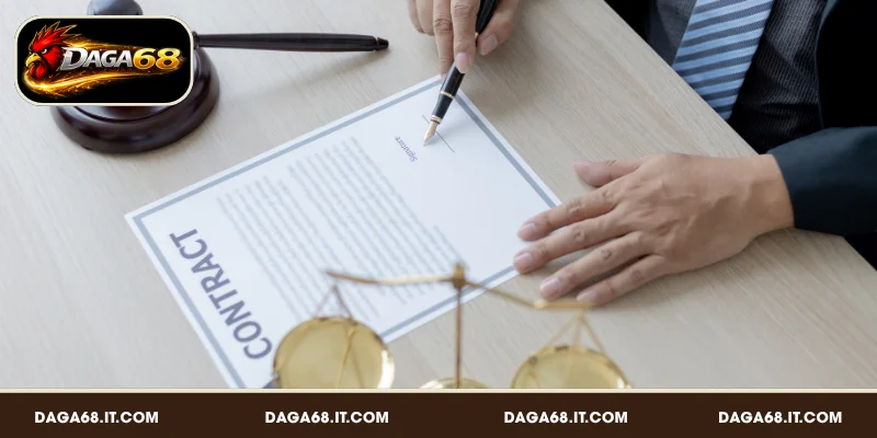 Điều khoản về quy định và trách nhiệm tại DAGA68