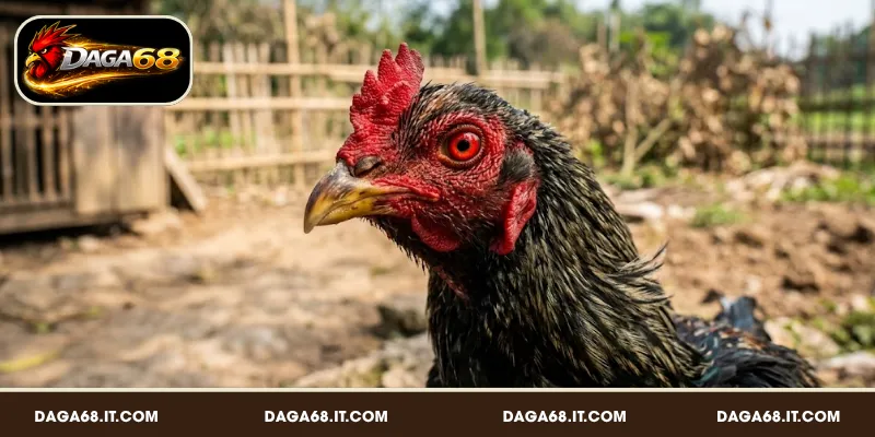 Gà mắt lửa – Một trong những kiểu mắt gà đá hay, máu chiến