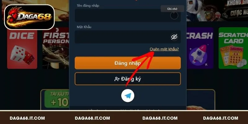 Nguyên nhân khiến bạn cần lấy lại mật khẩu DAGA68