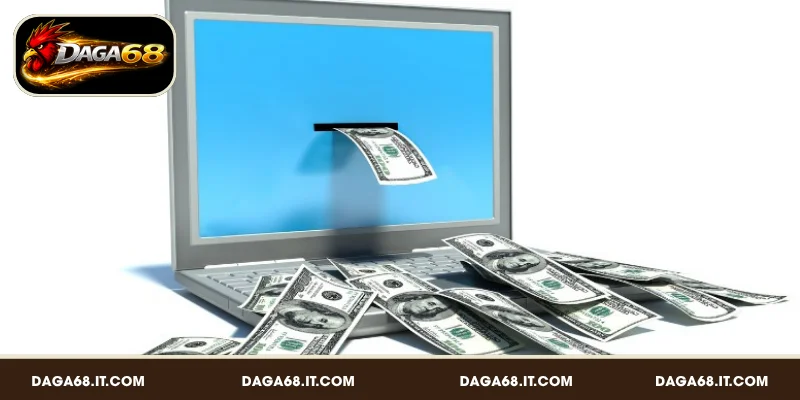 Rút tiền DAGA68 trong 3 phút
